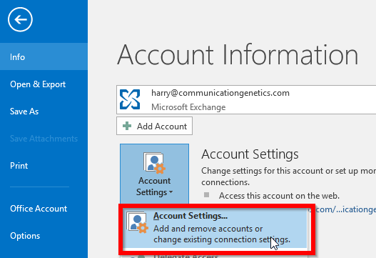 How To - Adding The Totemomail Address Book In Outlook For Windows